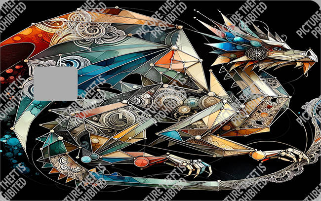 Bank  Card Sticker-BC-3744